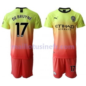 Maillot de Foot Manchester City DE BRUYNE 17 Troisième 2019-20 - Enfant